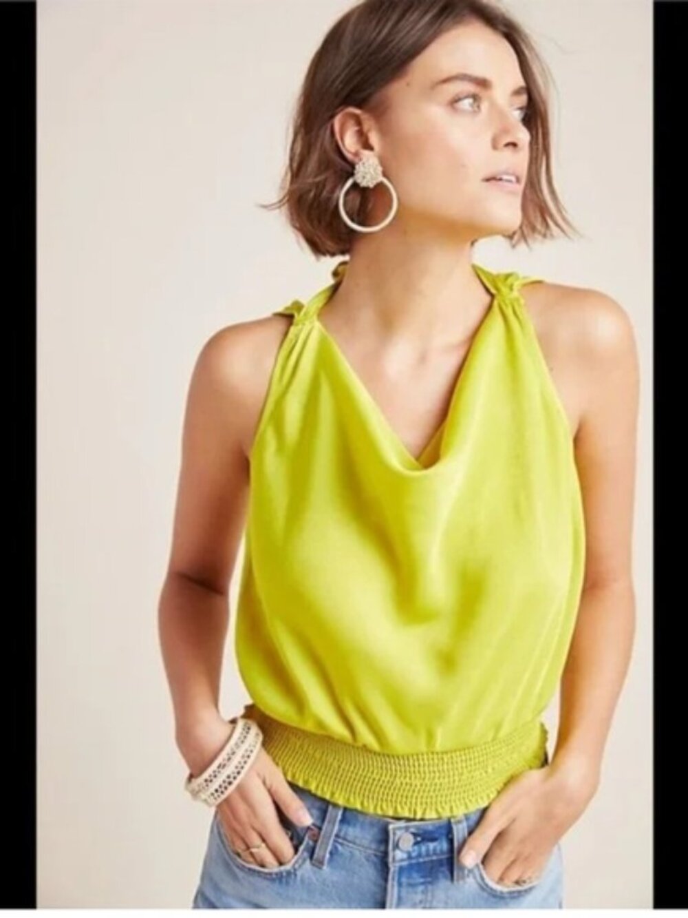 Maeve Anthropologie Citrine Cami